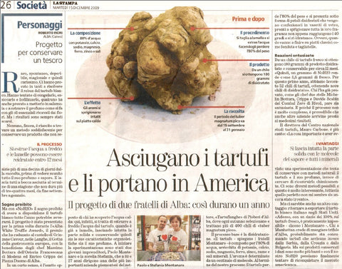 La Stampa - 15 dicembre 2009