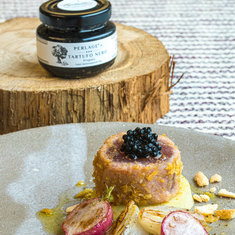 Home Recipes:  Perlage di Tartufo Nero
