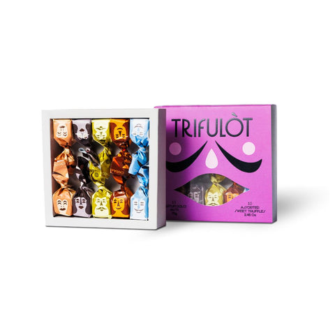 TRIFULOT -  Box Tartufi Dolci Assortiti 10pz