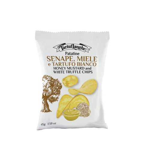 CHIPS con SENAPE, MIELE E TARTUFO BIANCO