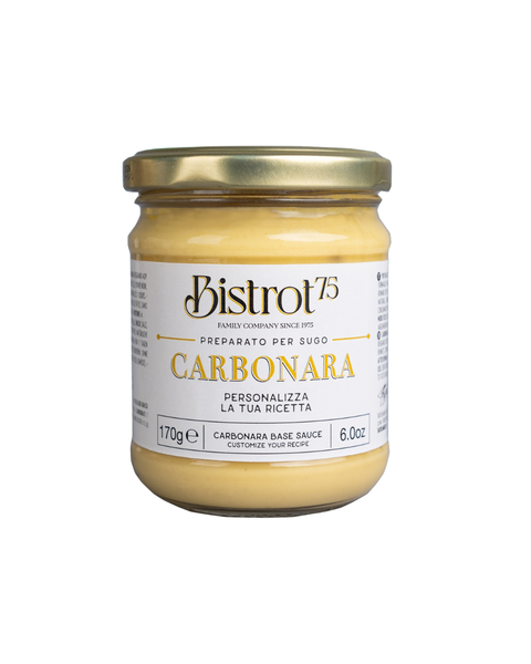 Vaso per preparato Sugo Carbonara