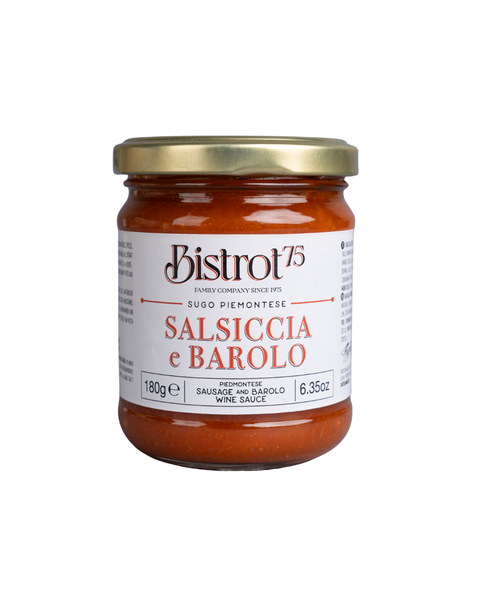 Vaso Sugo Salsiccia e Barolo 