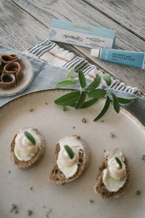 CREMA DI BURRO, ACCIUGHE e TARTUFO