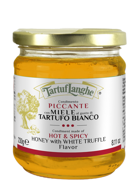 Miele PICCANTE aromatizzato al TARTUFO BIANCO
