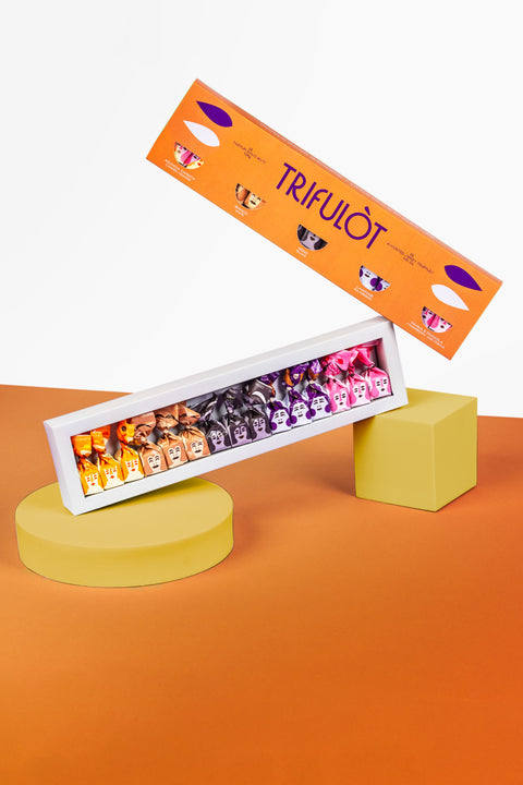 TRIFULOT -  Box Tartufi Dolci Assortiti 15pz