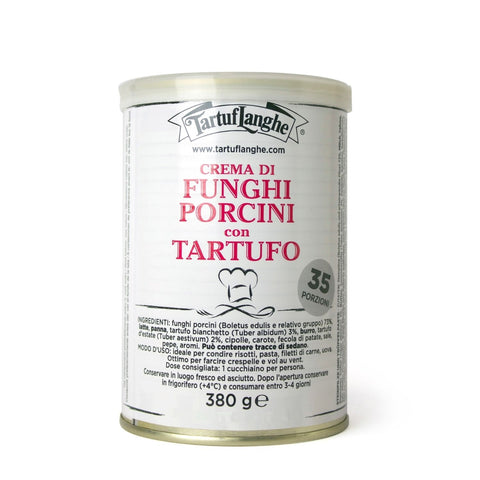 CREMA con FUNGHI PORCINI E TARTUFO