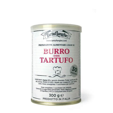 Preparazione alimentare a base di BURRO CON TARTUFO