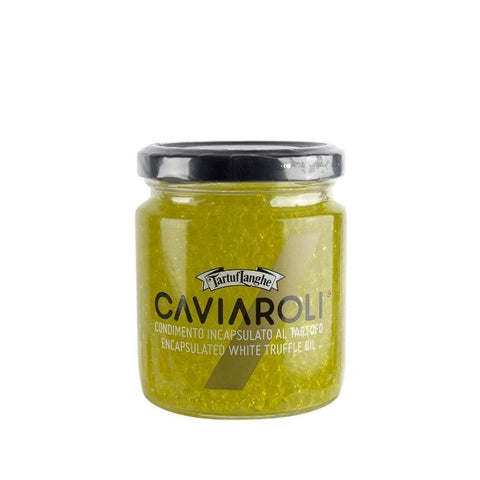PERLE DI OLIO AL TARTUFO BIANCO, condimento incapsulato