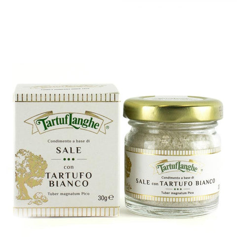 Condimento a base di SALE  CON TARTUFO BIANCO 